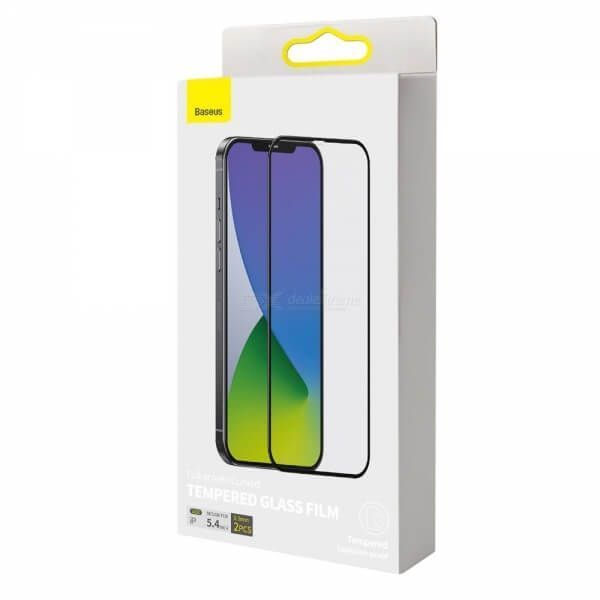 Захисне скло фільтр Baseus SGAPIPH61P-ATG01 для iPhone 12/12 Pro вигнуте загартоване скло SGAPIPH61P-ATG01 фото