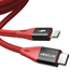 Кабель MFi зарядный BlitzWolf BW-CL3 USB-C - Lightning 20 Вт Fast Charging Cable for iPhone PD3.0 1.8 м Red (BW-CL3) BW-CL3 фото 4