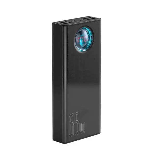 Портативний акумулятор павербанк Baseus PPLG000101 Amblight Digital Display Fast Charge 30000 mAh 65 W Black (PPLG000101) PPLG000101 фото