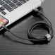 Кабель зарядний Baseus CALKLF-WG1 Lightning &mdash; USB 2A QC3.0 480 Мбіт/с 1 м Gray/Black (CALKLF-WG1) CALKLF-WG1 фото 6