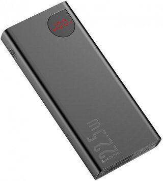 Портативна батарея Power Bank Baseus Adaman Metal 20000mAh PD 22.5W USB-C 2xUSB-A QC 3.0 Lightning PPAD000101 PPAD000101 фото
