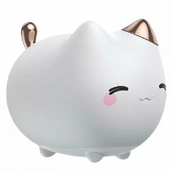 Нічник дитячий силіконовий Baseus Cute Series Kitty Silicone Night light White (DGAM-A02) DGAM-A02 фото