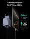 Сетевое зарядное устройство UGREEN X755 Nexode Pro 65W 3-Port GaN Mini Fast Charger Space Gray (25871) 25871 фото 4