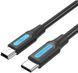 Кабель Vention USB-C &mdash; Mini-USB 2 А, 0,5 м, чёрный (COWBD) COWBD фото 1