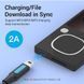 Кабель Vention USB-C &mdash; Mini-USB 2 А, 0,5 м, чёрный (COWBD) COWBD фото 3