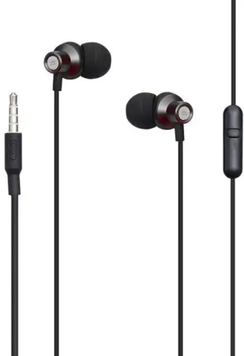 Дротові навушники гарнітура XO EP15 EP15 In-ear Metal Earphone 1.2 м Tarnish (6920680866168) 6920680866168 фото