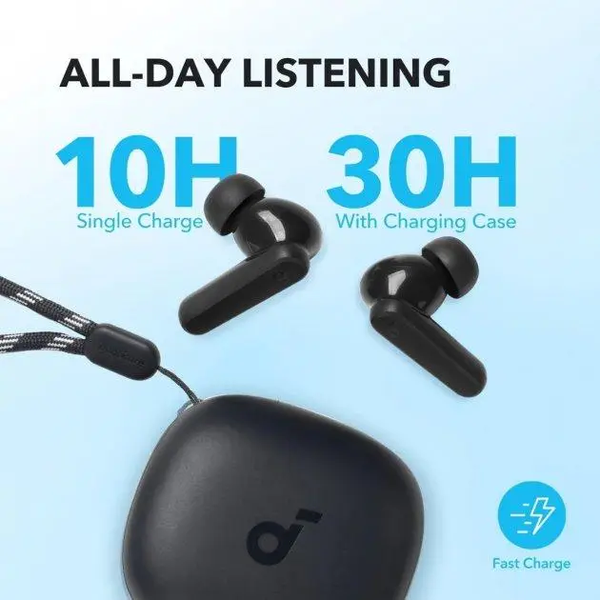 Bluetooth-наушники Anker P20i беспроводные наушники Soundcore P20i Black (P20i) P20i фото