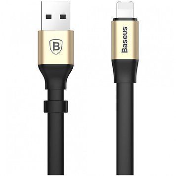 Кабель Baseus Nimble Two-in-one Portable Lightning/Micro-USB 0.23 м Gold (CALMBJ-0V) CALMBJ-0V фото