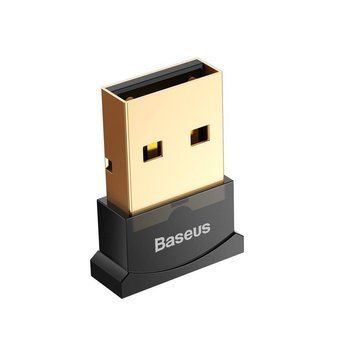 Bluetooth-адаптер Baseus USB Bluetooth 4.0 передатчик для компьютера, ноутбука Black (CCALL-BT01) CCALL-BT01 фото
