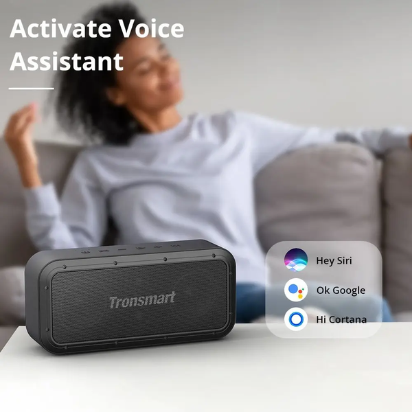Портативная водонепроницаемая Force Pro Bluetooth колонка Tronsmart Force Pro 60 W Black (Force Pro) Force Pro фото