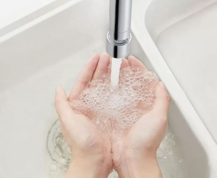 Водосберегающий аэратор на кран для экономии воды Xiaomi Dabai DiiiB Kitchen Faucet Aerator Silver (DXSZ001) DXSZ001 фото