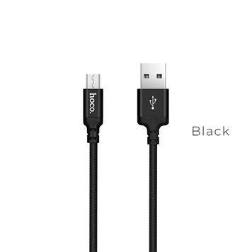 Кабель HOCO X14 Times Speed, USB-A to Micro-USB, 2 А, 1 м, чёрный (6957531062844) 6957531062844 фото