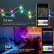 Світлодіодна LED RGB RGB-IC-10M гірлянда Fairy Lights RGB Smart Bluetooth Control 10 м 100 LED RGB-IC-10M фото 5