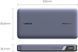 Зовнішній акумулятор повербанк UGREEN PB205 Power Bank 25000 mAh 145 W Nexode 3-Port USB C PD Grey (90597A 90597A фото 3