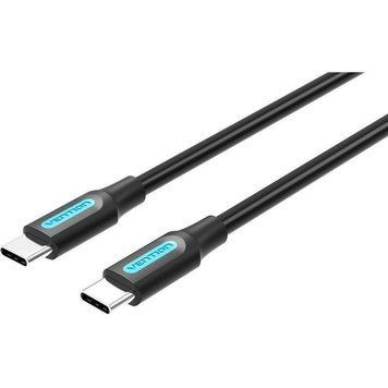 Дата-кабель Vention PD Type-C - Type-C 0.5 м круглый Black (COSBD) COSBD фото