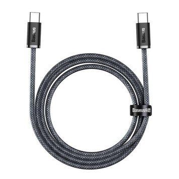 Кабель BASEUS CALD000316 Type-C до Type-C Dynamic Series c підтримкою швидкої зарядки 100W 2m Slate Gray (CALD000316) CALD000316 фото
