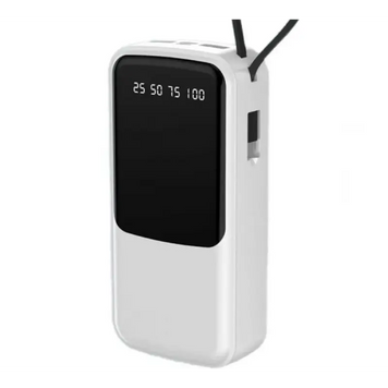 Портативный аккумулятор павербанк BIYA N932 30000mAh Q-POWER White (N932) N932 фото