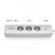 Сетевой фильтр-удлинитель Ugreen CD286 30W 3 AC Power Strip with Master Switch 2 м White (25357) 25357 фото 3