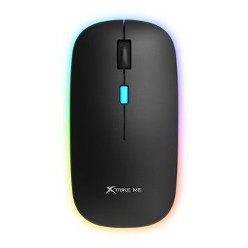 Беспроводная игровая мышь Xtrike Me GW-113, Bluetooth + 2,4 ГГц, 1600 DPI, RGB, чёрная (GW-113) GW-113 фото