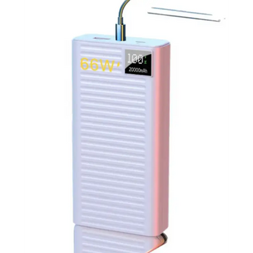Портативный аккумулятор павербанк BIYA NS23 20000mAh 66W White (NS23) NS23 фото