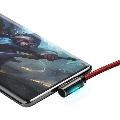 Кабель зарядний Baseus USB Cable to USB-C Legend Elbow 66W 1м Red (CACS000409) CACS000409 фото