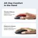 Беспроводная бесшумная оптическая мышь UGREEN MU006 Ergonomic Wireless (90545) 90545 фото 4