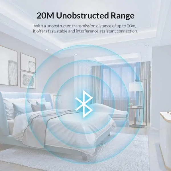 Bluetooth адаптер Orico ORICO-BTA-508-WH-BP USB Bluetooth 5.0 приёмник передатчик для компьютера, ноутбука White (ORICO-BTA-508-WH-BP) ORICO-BTA-508-WH-BP фото