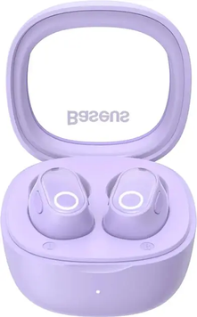 Беспроводные Bluetooth наушники Baseus NGTW180005 Encok WM02 True Wireless Earphones Bowie Purple (NGTW180005) NGTW180005 фото