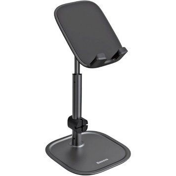 Тримач підставка для смартфона настільний BASEUS Literary Youth Desktop Bracket Telescopic Black (SUWY-A01) SUWY-A01 фото