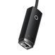 Дротовий мережевий адаптер Baseus WKQX000201 Lite USB Type C - роз'єм RJ45 LAN 100 Мбіт/с Black (WKQX000201) WKQX000201 фото 3