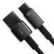 Кабель зарядный Baseus CATWJ-C01 USB Type A - USB Type C Tungsten 66 Вт AFC FCP SCP 2 м Black (CATWJ-C01) CATWJ-C01 фото 4