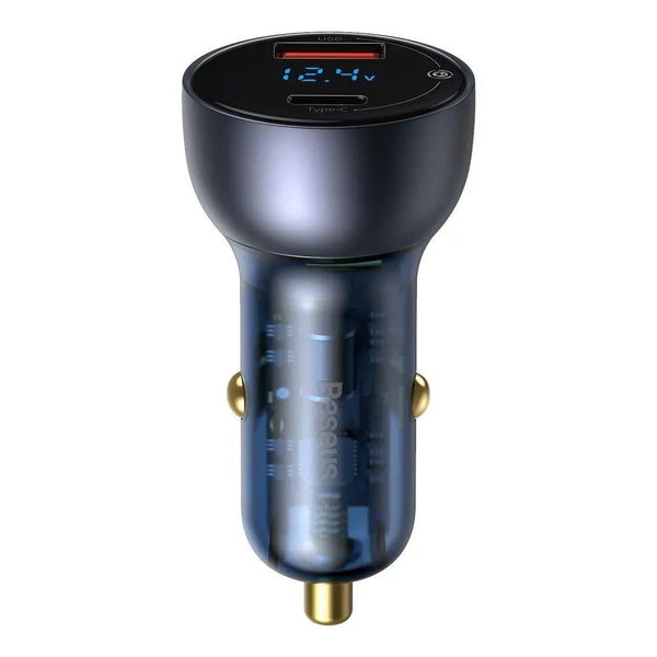 Автомобільний зарядний пристрій Baseus VCKX65C Particular Digital Display Car Charger 65W (TZCCKX-C0G) TZCCKX-C0G фото