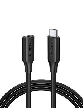 Кабель удлинитель USB Type C 3.1 Gen 2 UGREEN для быстрой зарядки телефона 1М Black (US353) 10387 фото