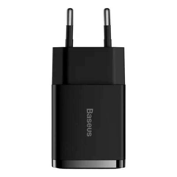 Зарядний пристрій СЗУ Baseus CCCP10UC Compact Charger 2U 10.5W Black (CCXJ010201) CCXJ010201 фото