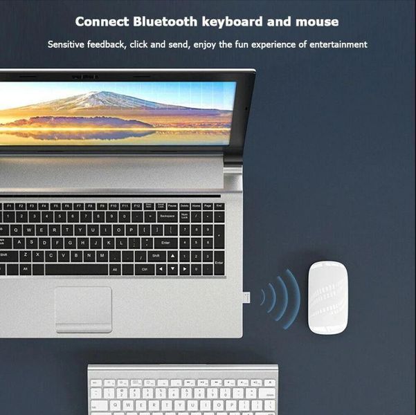 Bluetooth-адаптер Orico USB Bluetooth 5.0 приёмник передатчик для компьютера, ноутбука White (BTA-508) BTA-508-WH фото