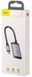 USB-концентратор Baseus Enjoyment Series Type-C to HD4K+PD HUB конвертер Deep gray (CAHUB-W0G) CAHUB-W0G фото 3