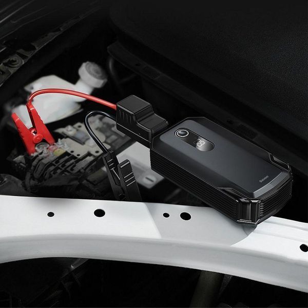 Пускозарядний пристрій автомобільний Baseus CGNL020001 Power Bank Jump Starter Booster 20000 mAh 12 V Black (CGNL020001) CGNL020001 фото