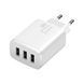 Зарядний пристрій Baseus CCXJ020102 Compact 3x USB 17W White (CCXJ020102) CCXJ020102 фото 2