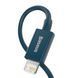 Кабель зарядный Baseus CALYS-A03 USB - Lightning Superior 2.4 A 1 м Blue (CALYS-A03) CALYS-A03 фото 2
