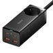 Мережевий зарядний пристрій Baseus PSZM000401 GaN3 Pro Desktop Fast Charger AC+2U+2C 100W + кабель Black (PSZM000401) PSZM000401 фото 1