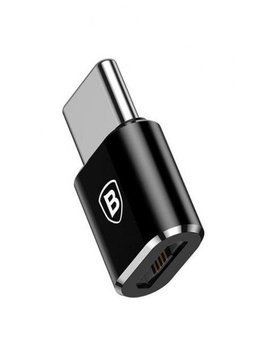 Переходник-адаптер Baseus Micro USB to USB Type-C Adapter Converter Black (CAMOTG-01) CAMOTG-01 фото