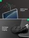 Кабель зарядный UGREEN US332 USB Type A - Type-C для быстрой зарядки плоский 0.5 м Black (10971) 10971 фото 5